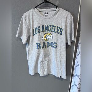 47 Brand LA Rams Los Angeles Graphic T-Shirt size small